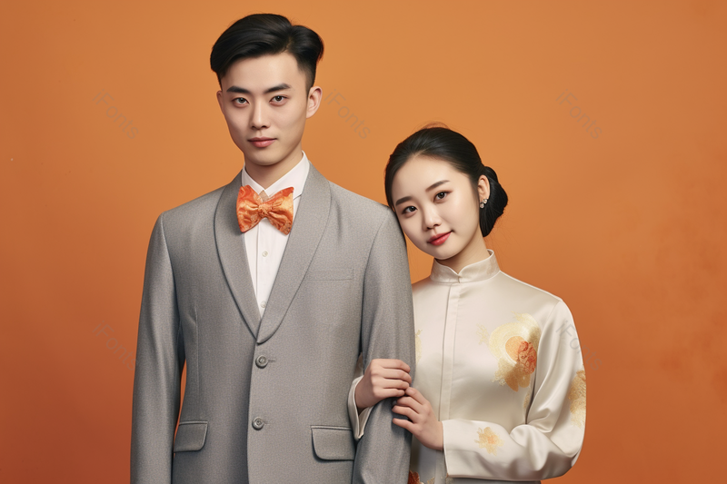 中式年轻情侣甜蜜结婚照,高清,摄影图,摄影图片,图片大全,摄影图免费下载
